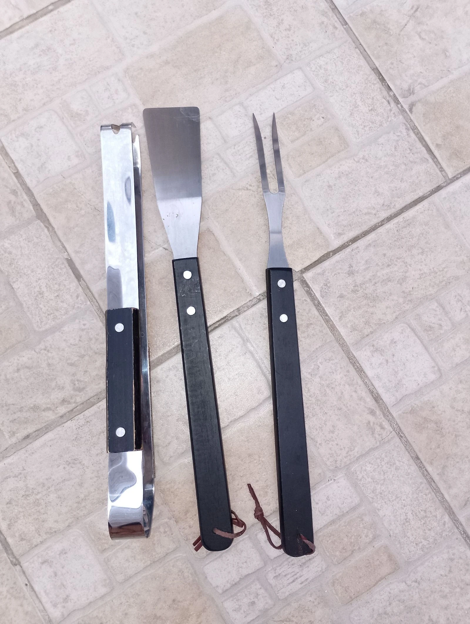 Juego de 3 utensilios de barbacoa – photo 2